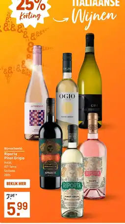 Gall & Gall Riporta Pinot Grigio aanbieding