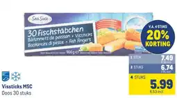 Makro Seaside Vissticks aanbieding
