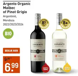 Gall & Gall Argento Organic Malbec of Pinot Grigio aanbieding