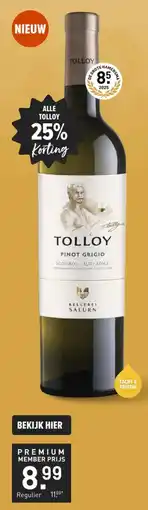 Gall & Gall Tolloy Pinot Grigio aanbieding