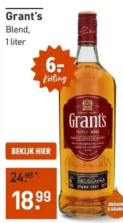 Gall & Gall Grant's Blend aanbieding