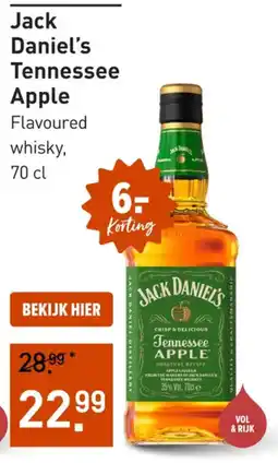 Gall & Gall Jack Daniel's Tennessee Apple aanbieding