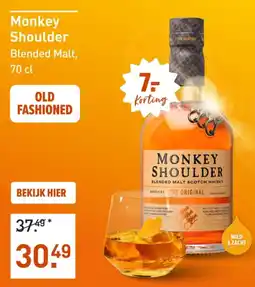 Gall & Gall Monkey Shoulder Blended Malt aanbieding