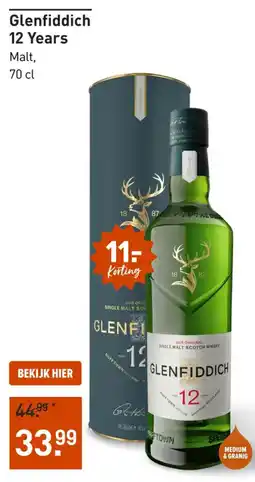 Gall & Gall Glenfiddich 12 Years aanbieding