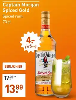 Gall & Gall Captain Morgan Spiced Gold aanbieding