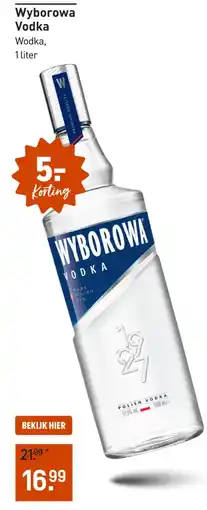 Gall & Gall Wyborowa Vodka aanbieding