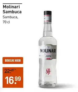 Gall & Gall Molinari Sambuca aanbieding