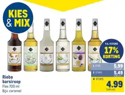Makro Rioba barsiroop aanbieding