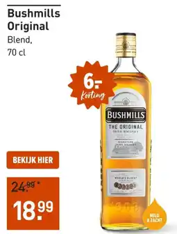 Gall & Gall Bushmills Original aanbieding