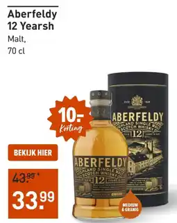 Gall & Gall Aberfeldy 12 Yearsh aanbieding