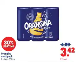 Makro Orangina multipack aanbieding