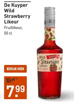 Gall & Gall De Kuyper Wild Strawberry Likeur aanbieding