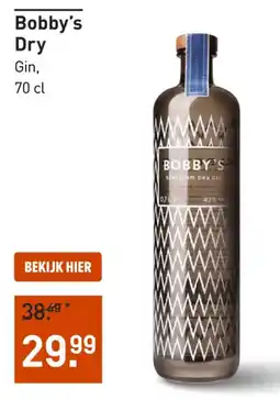 Gall & Gall Bobby's Dry Gin aanbieding