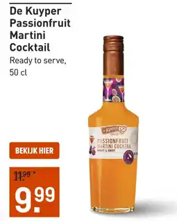 Gall & Gall De Kuyper Passionfruit Martini Cocktail aanbieding
