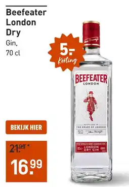 Gall & Gall Beefeater London Dry aanbieding