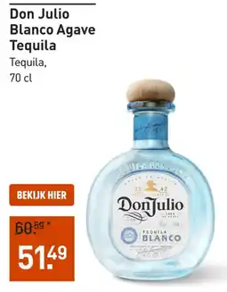 Gall & Gall Don Julio Blanco Agave Tequila aanbieding