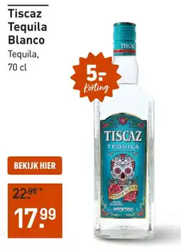Gall & Gall Tiscacz Tequila Blanco aanbieding