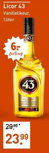 Gall & Gall Licor 43 Vanillelikeur aanbieding
