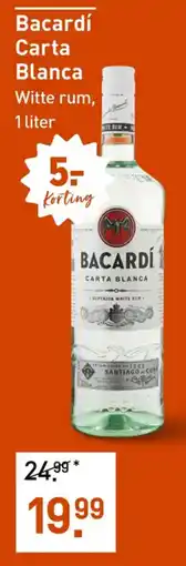 Gall & Gall Bacardí Carta Blanca aanbieding