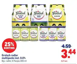 Makro Grolsch radler aanbieding