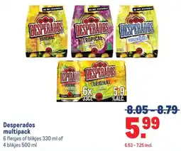 Makro Desperados multipack aanbieding