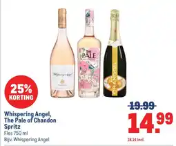 Makro Whispering Angel, The Pale of Chandon Spritz aanbieding
