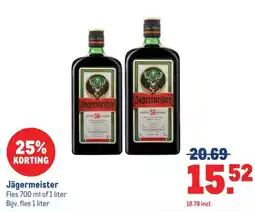 Makro Jägermeister aanbieding