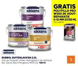 BOUWMAAT Sikkens rubbol buitenlakken aanbieding