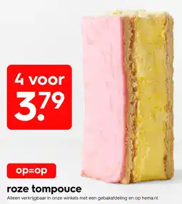 HEMA roze tompouce aanbieding