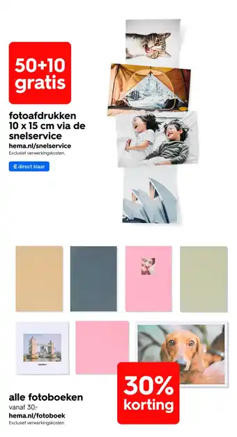 HEMA hema fotoafdrukken aanbieding