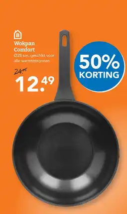 Blokker Wokpan Comfort aanbieding