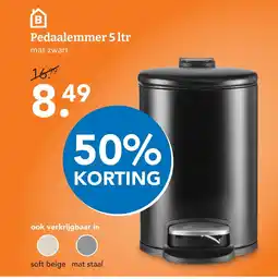 Blokker Pedaalemmer 5 ltr aanbieding