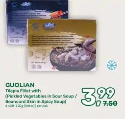 Amazing Oriëntal GUOLIAN Tilapia Fillet with aanbieding
