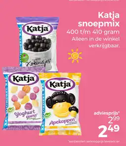 Trekpleister Katja snoepmix aanbieding