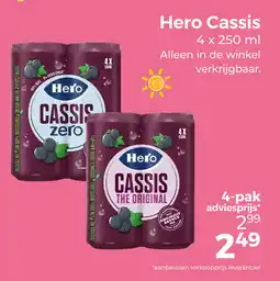 Trekpleister Hero Cassis aanbieding