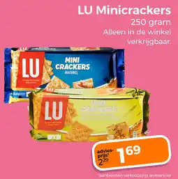 Trekpleister LU Minicrackers aanbieding
