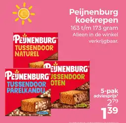 Trekpleister Peijnenburg koekrepen aanbieding