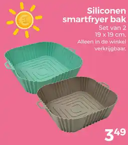 Trekpleister Siliconen smartfryer bak aanbieding