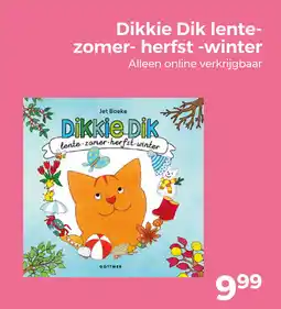 Trekpleister Dikkie Dik lente zomer herfst winter aanbieding