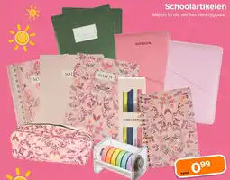 Trekpleister Schoolartikelen aanbieding
