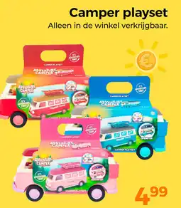 Trekpleister Camper playset aanbieding