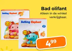 Trekpleister Bad olifant aanbieding