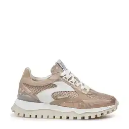 Wehkamp Floris van Bommel leren sneakers brons aanbieding