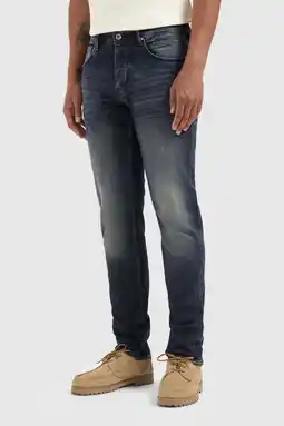 Wehkamp Pure Path regular fit jeans denim dark blue aanbieding