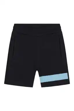 Wehkamp Malelions sweatshort zwart aanbieding