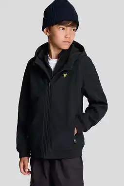 Wehkamp Lyle & Scott Softshell jas zwart aanbieding