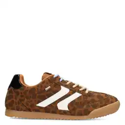 Wehkamp POSH by Poelman Skye sneakers met panterprint cognac aanbieding