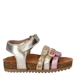 Wehkamp Nelson Kids sandalen goud/roze aanbieding
