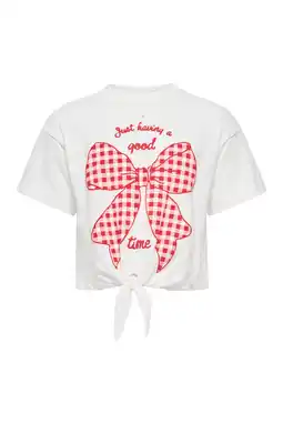 Wehkamp KIDS ONLY MINI T-shirt wit aanbieding