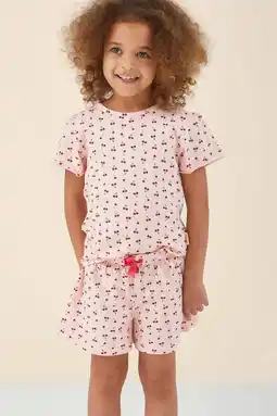 Wehkamp Little Label shortama roze aanbieding